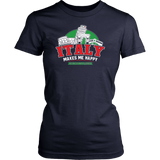 Italy Makes Me Happy Shirt