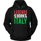 Legends are Born In Italy Shirt