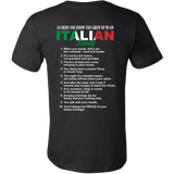 10 Signs You Grew Up In Italian Family Shirt