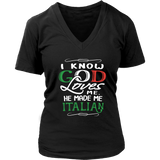 God Made Me Italian Shirt