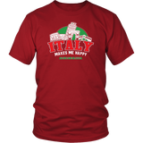 Italy Makes Me Happy Shirt