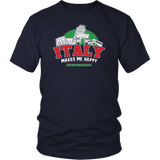 Italy Makes Me Happy Shirt