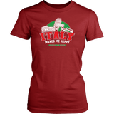 Italy Makes Me Happy Shirt