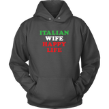 Italian Wife Happy Life Shirt