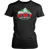 Italy Makes Me Happy Shirt
