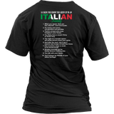 10 Signs You Grew Up In Italian Family Shirt