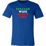 Italian Wife Happy Life Shirt