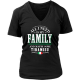 Family and Tiramisu Shirt