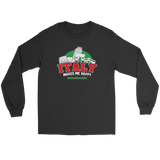 Italy Makes Me Happy Shirt