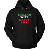 Italian Wife Happy Life Shirt