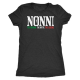 Nonni The Woman The Myth The Legend Shirt