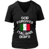 God Forgives Italians Don't Shirt