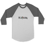 P.S. I Love Italy Logo - 3/4 Raglan Shirt